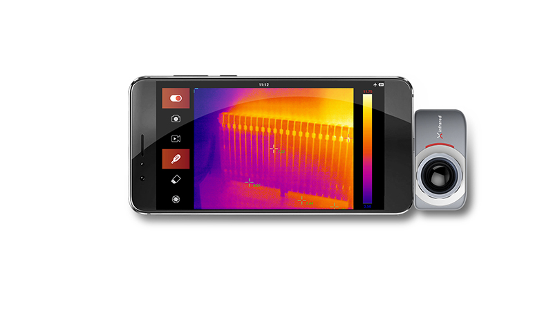 睿创微纳智能手机热像仪t3s红外技术走入生活呵护家人健康